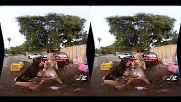 WankzVR - truck Wash ft. Kali Roses and Gina Valentina