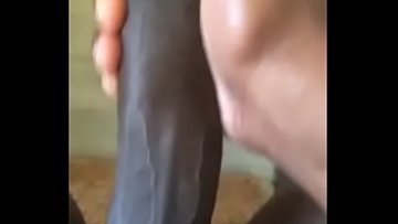 French massive dick solo